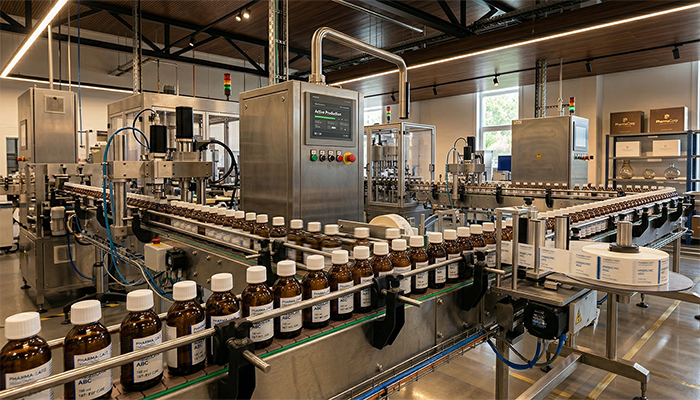 Pharma and packaging website design